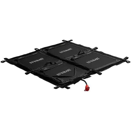 Aputure INFINIMAT Tunable Color Light Mat with Inflatable Airbag (4 x 4') Side View