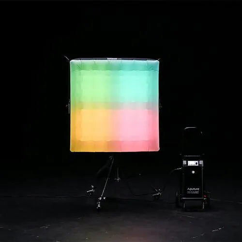 Aputure INFINIMAT Tunable Color Light Mat with Inflatable Airbag (4 x 4') Middle View
