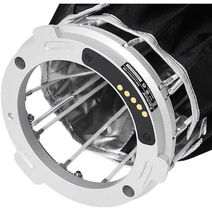 Aputure Lantern 120 Softbox with Aputure Mount (4') Side View