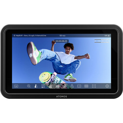 Atomos Shinobi GO 5.2 inch HDR touchscreen camera monitor with 4K HDMI and high brightness display