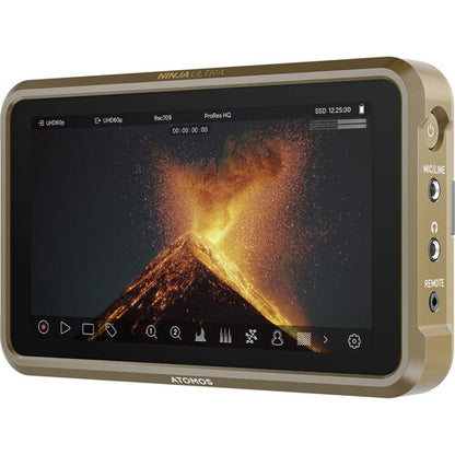  Atomos Ninja Ultra 5.2 4K HDMI Recording Monitor Side View