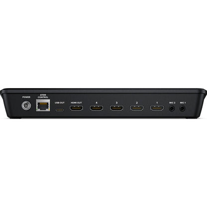 Blackmagic Design ATEM Mini Pro ISO HDMI Live Stream Switcher Back view