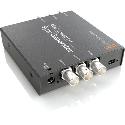 Blackmagic Design Sync Generator Front View
