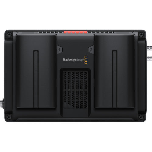 Blackmagic Design Video Assist 5 12G-SDI-HDMI HDR Recording Monitor  Back View