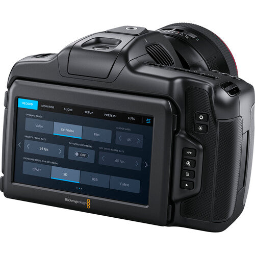 Blackmagic Pocket Cinema Camera 6K G2 Side Back 