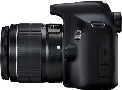 Canon EOS 2000D DSLR Camera with EFS, 18-55mm III lens kit - AVTstore