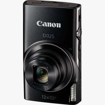 Canon IXUS 285 HS compact digital camera with 20.2MP sensor and 12x optical zoom -Black
