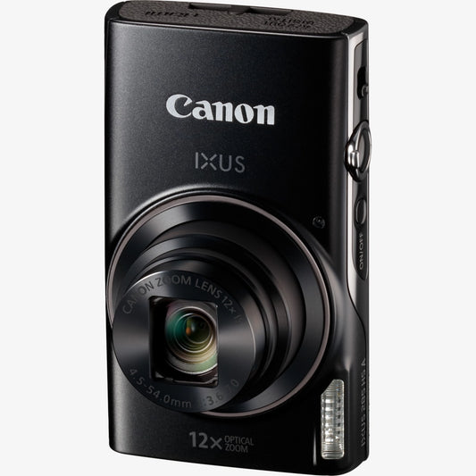 Canon IXUS 285 HS compact digital camera with 20.2MP sensor and 12x optical zoom -Black