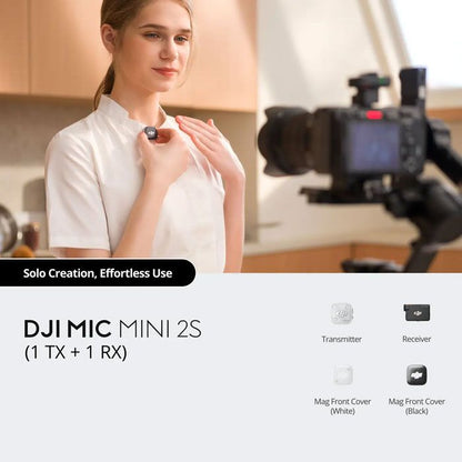 DJI Mic Mini 2S (1 TX + 1 RX) - AVTstore