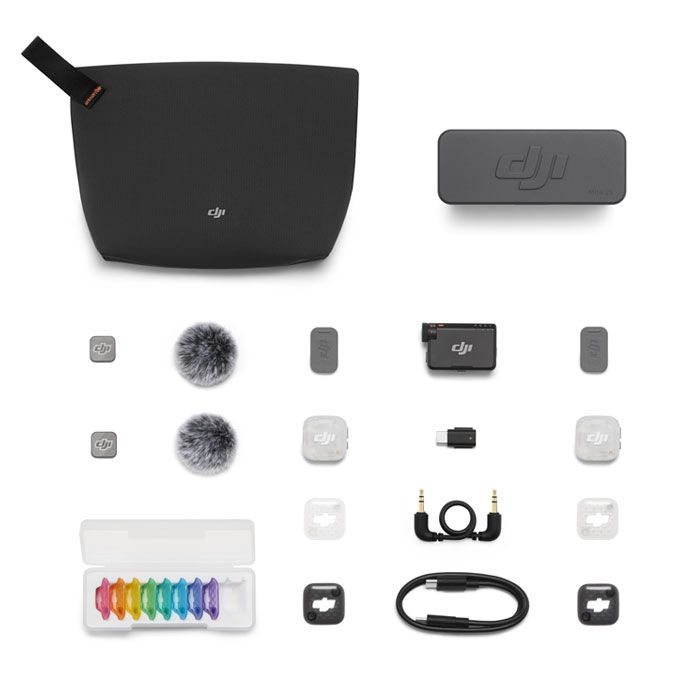 DJI Mic Mini 2S (2 TX + 1 RX + Charging Case)