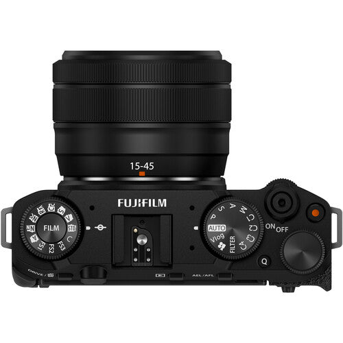 FUJIFILM X-M5 Mirrorless Camera with XC 15-45mm f/3.5-5.6 Lens (Black) - AVTstore