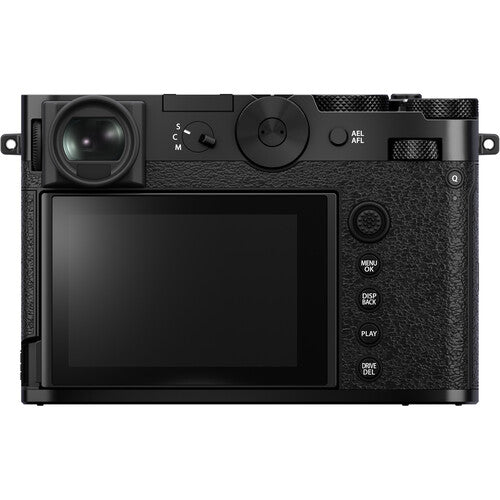 Fujifilm GFX100RF medium-format camera in black