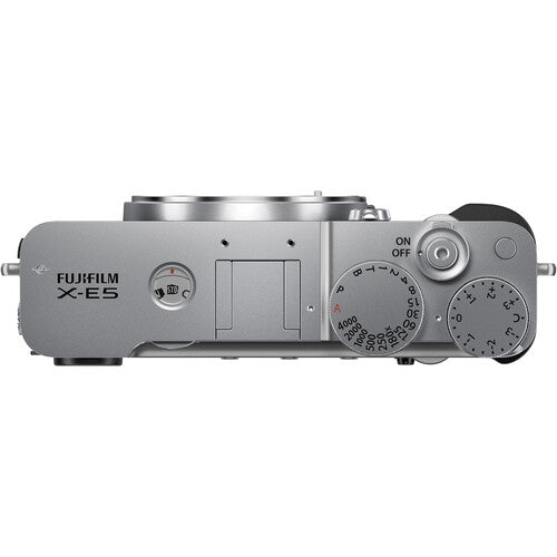 Fujifilm X-E5 mirrorless camera body (Silver)