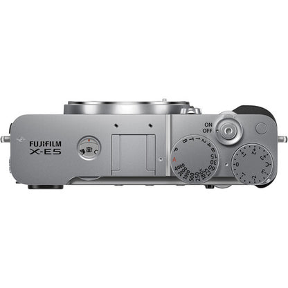 Fujifilm X-E5 mirrorless camera body (Silver)