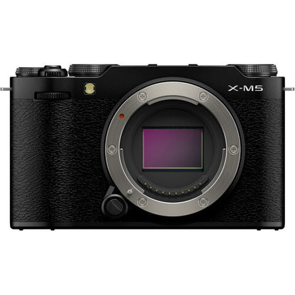 Fujifilm X‑M5 mirrorless camera body (black) 