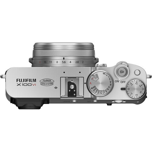 FUJIFILM X100VI Digital Camera (Silver)
Up View