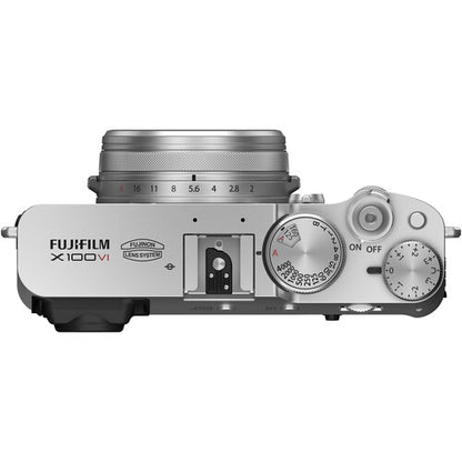 FUJIFILM X100VI Digital Camera (Silver)
Up View