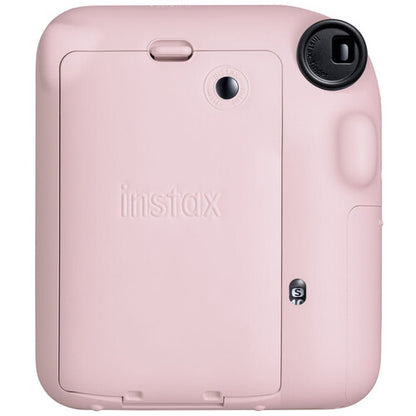 Fujifilm Instax Mini 12 Blossom Pink Camera + Instax mini Film Single pack (10 Sheets)