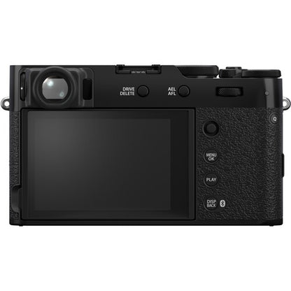 FUJIFILM X100VI Digital Camera (Black) Back View
