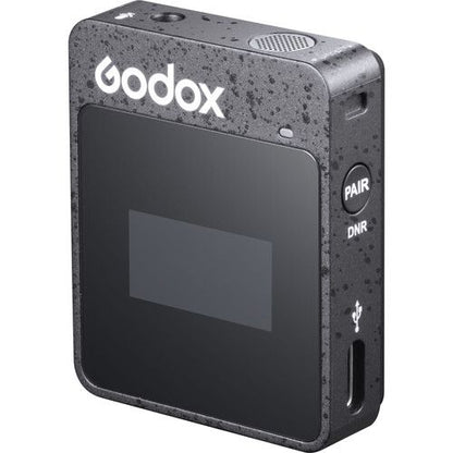 Godox MoveLink II M1 single 2.4GHz Wireless Microphone System for Cameras Side View
 