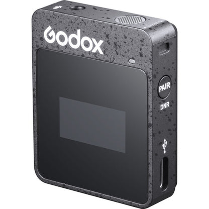 Godox MoveLink II M2 Dual 2.4GHz Wireless Microphone System for Cameras Side View