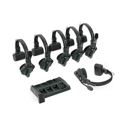 Hollyland Solidcom C1-6S 6-Headset Full-Duplex Wireless DECT Intercom System