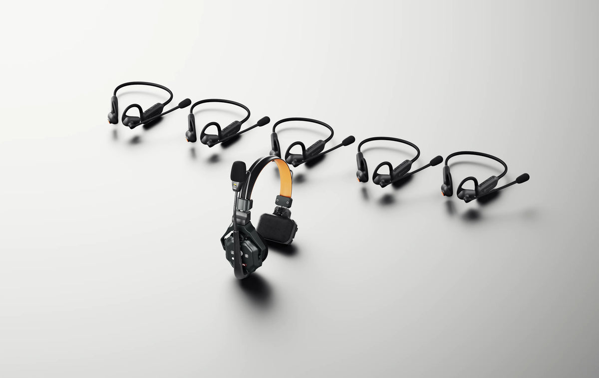 Hollyland Solidcom C1 Air 6S 6-person wireless noise-cancelling headset intercom system in UAE