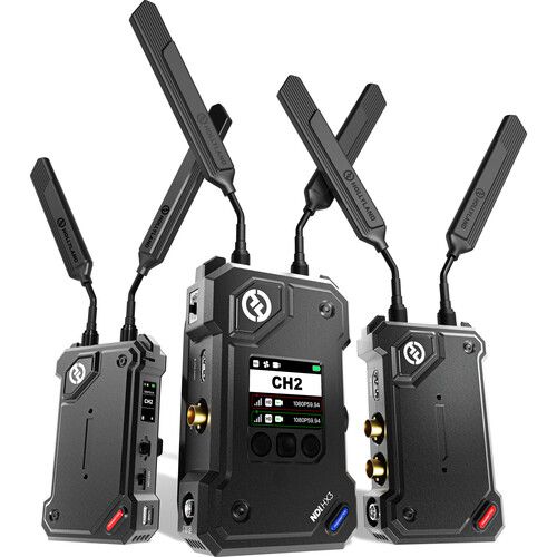 Hollyland Cosmo C2 Wireless Video SDI & HDMI Transmission System TX-RX Kit Front View