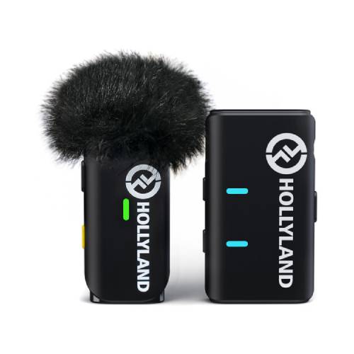 Hollyland LARK M1 SOLO Wireless Microphone System (2.4 GHz) Front View