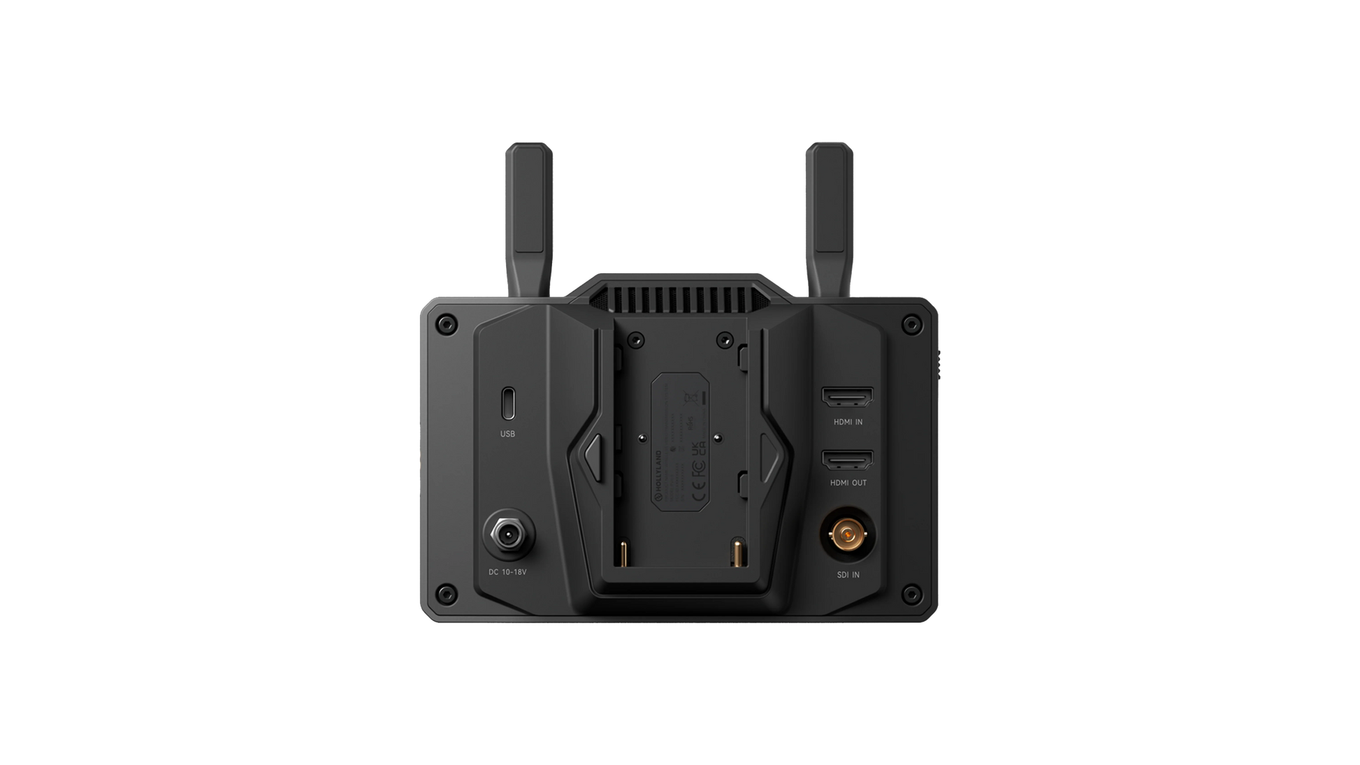 Hollyland Pyro 5 Wireless Tranceiving Monitor Back View