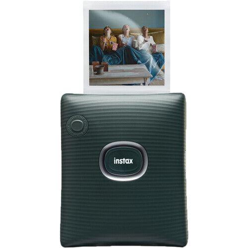INSTAX SQUARE Link Smartphone Printer in Midnight Green