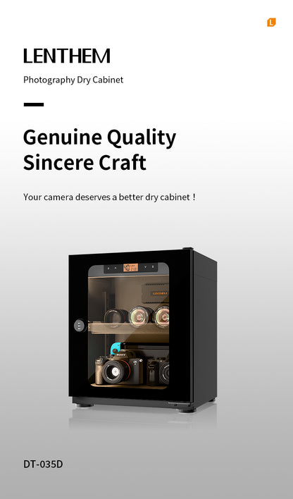 LENTHEM Photography Dry Cabinet -35L