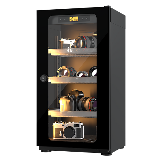 LENTHEM Photography Dry Cabinet -55L ( Black/White )
