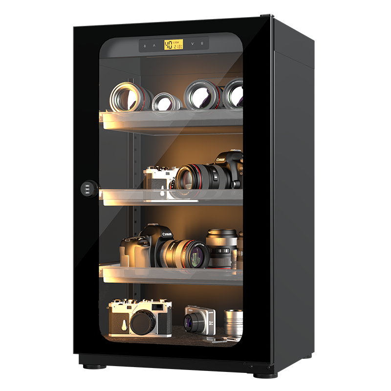 LENTHEM Photography Dry Cabinet -90L (White/Black)