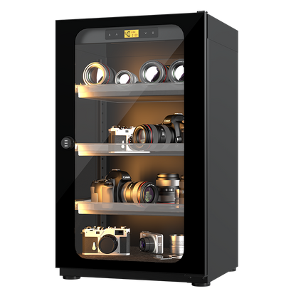 LENTHEM Photography Dry Cabinet -90L (White/Black)