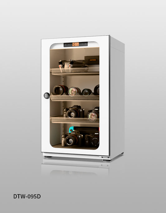 LENTHEM Photography Dry Cabinet -90L (White/Black)