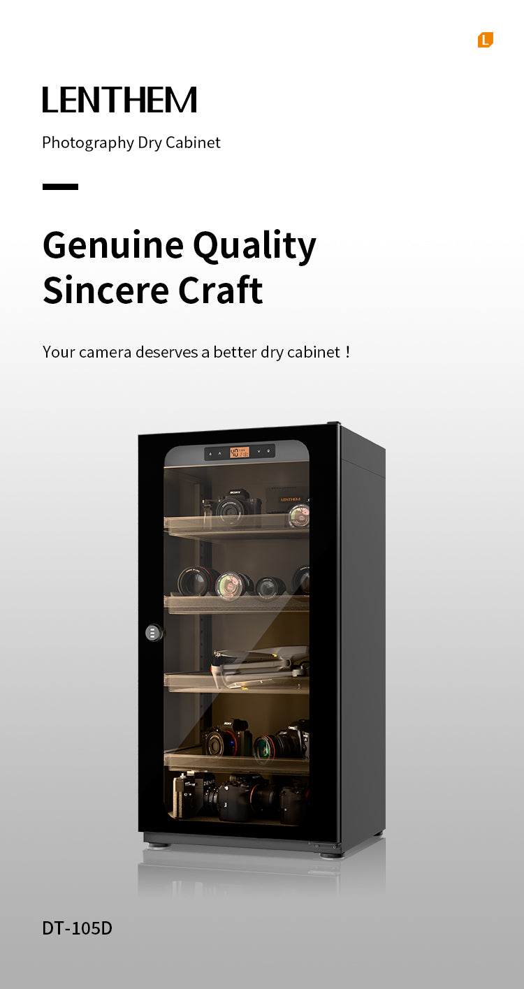 LENTHEM Photography Dry Cabinet -105L (108L)