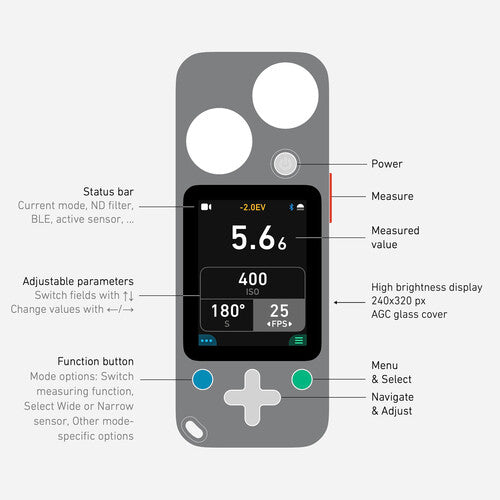 LIT Systems LIT DUO 1 Digital Light Meter