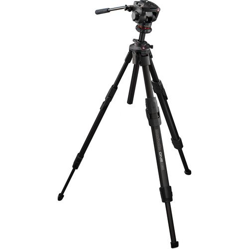 Manfrotto ONE Aluminum Tripod with 500X Fluid Head