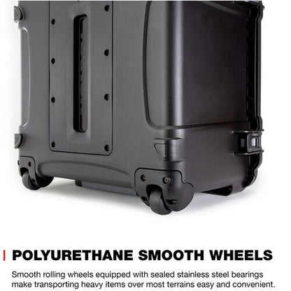 Nanuk 970 Wheeled Hard Case with Foam Insert (Black, 134L)