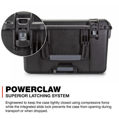 Nanuk 970 Wheeled Hard Case with Foam Insert (Black, 134L)