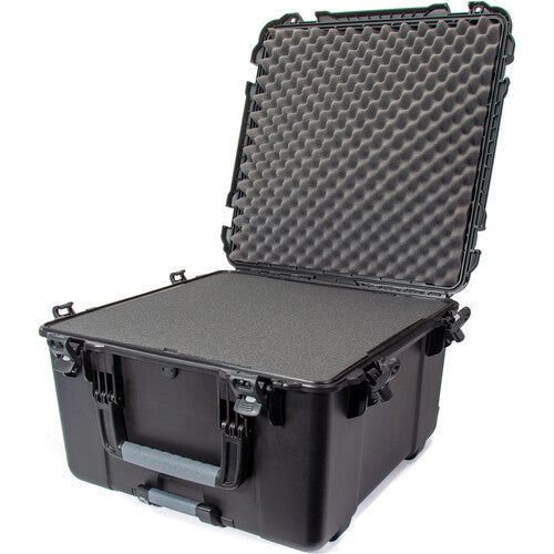 Nanuk 970 wheeled hard case with foam insert and waterproof IP67 protection for camera and production equipment