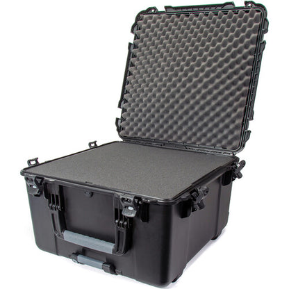 Nanuk 970 wheeled hard case with foam insert and waterproof IP67 protection for camera and production equipment