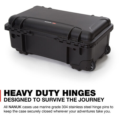 Nanuk 935 Wheeled Hard Case with Foam Insert in 8 Colors
