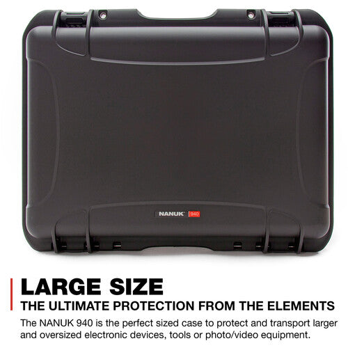 Nanuk 940 hard protective case with foam insert