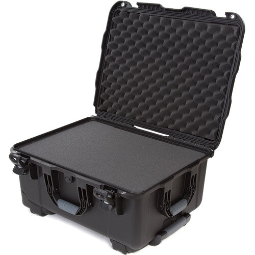 Nanuk 950 wheeled hard protective case with cubed foam insert