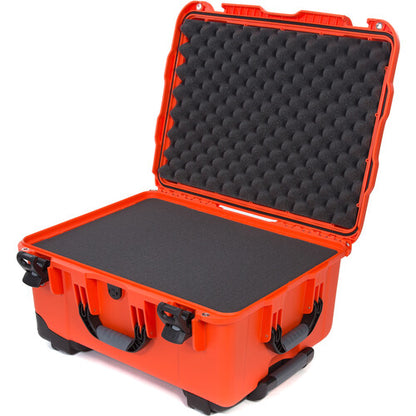Nanuk 950 wheeled hard protective case with cubed foam insert