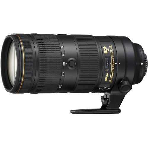 Nikon AF-S NIKKOR 70-200mm f/2.8E FL ED VR telephoto zoom lens for Nikon F-mount DSLR cameras