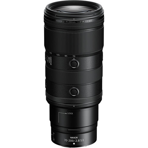 Nikon NIKKOR Z 70-200mm f2.8 VR S II telephoto zoom lens