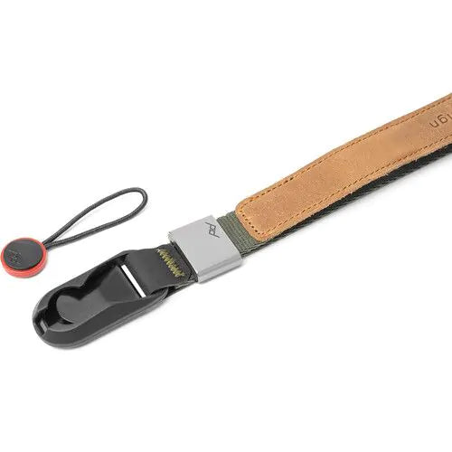 Peak Design Cuff Camera Wrist Strap (Sage Green) Side View